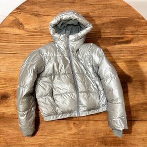 All in Motion Kids Metallic Puffer Jacket Size L (10/12)